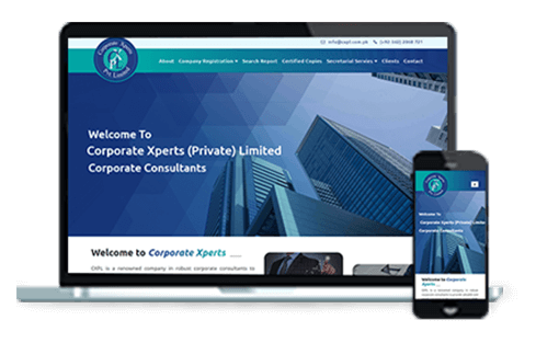 corporate website designing pakistan